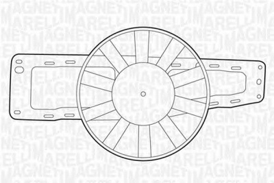 MAGNETI MARELLI 069422217010 -  Вентилятор, охлаждение двигателя